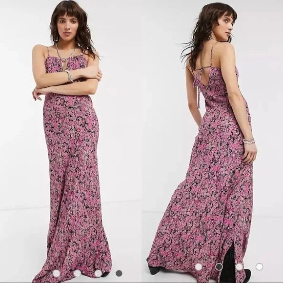 chinese dress ladies Free People Women's Bluebell Maxi Dress, Cool Combo, S at Amazon Women's  Clothing store